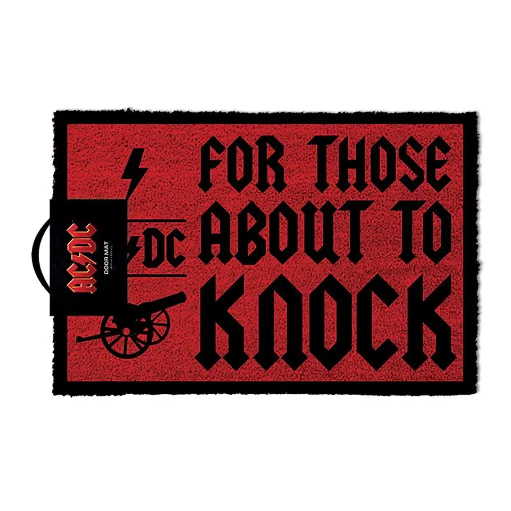 doormat ac/dc for those who knock