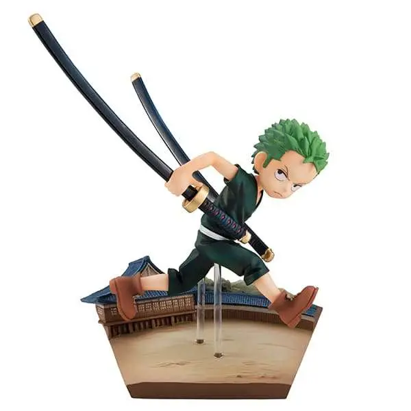 one piece gem zoro run run run statue