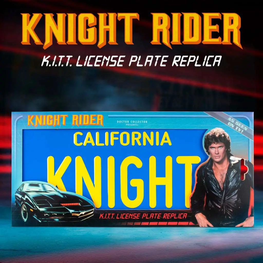 knight rider license plate