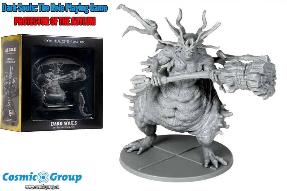 dark souls rpg mini-protector of asylum