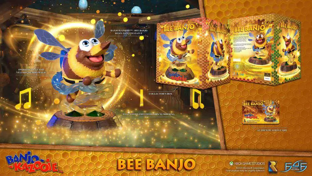 banjo kazooie bee banjo statue