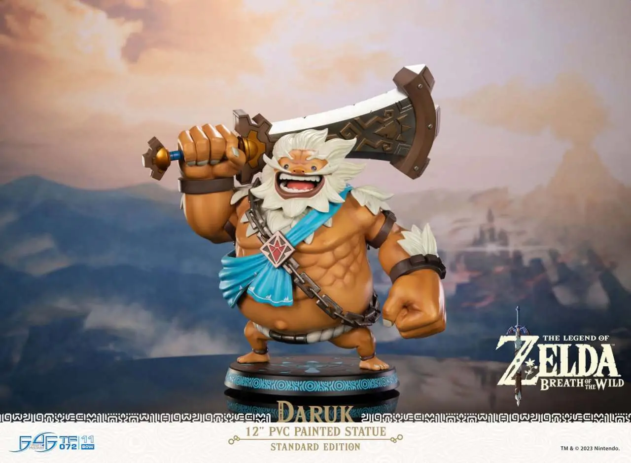 legend of zelda botw daruk pvc statue