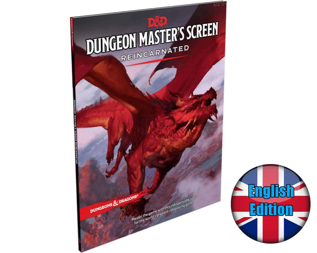 dungeons & dragons - dungeon master's screen reincarnated english edition