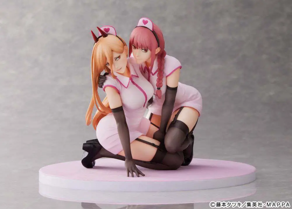 chainsaw man power & makima nurse 1/7 st