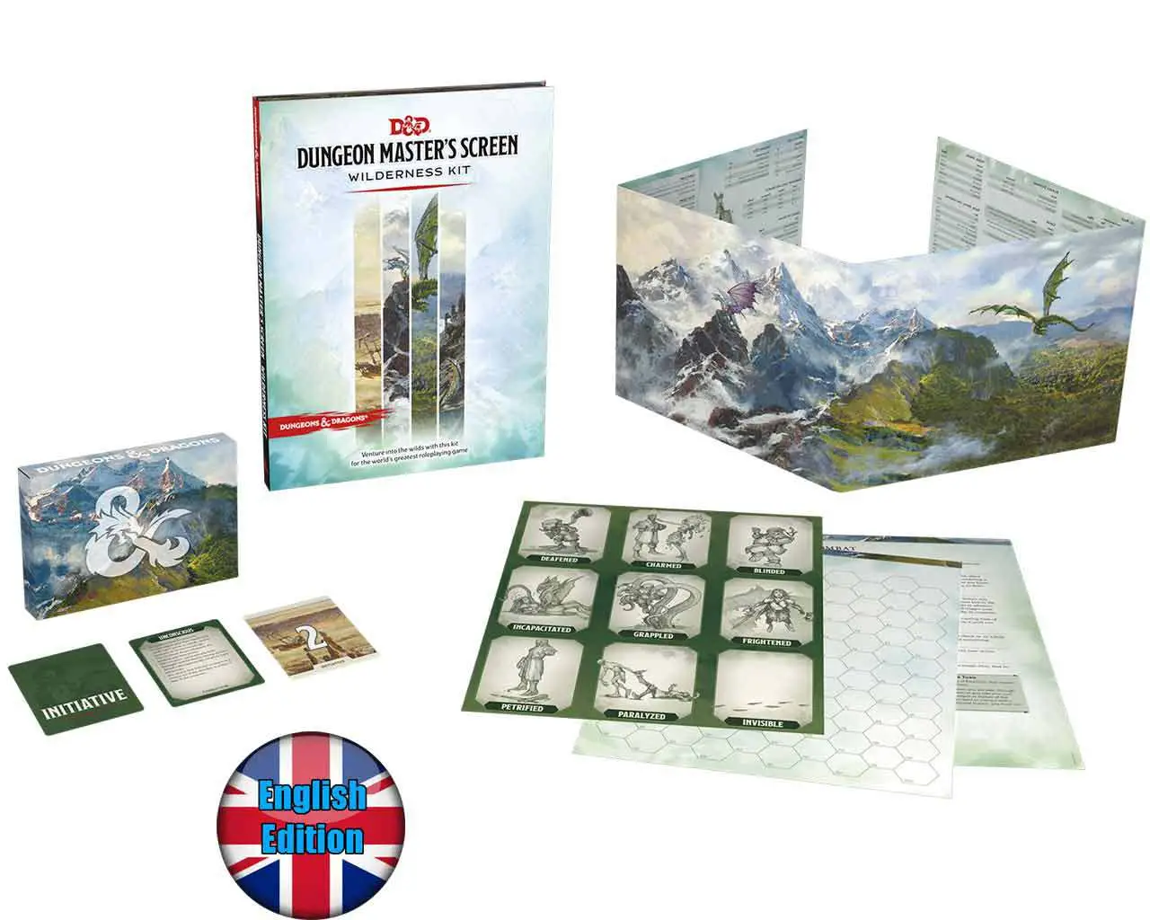 dungeons & dragons-dungeon master's screen-wilderness kit