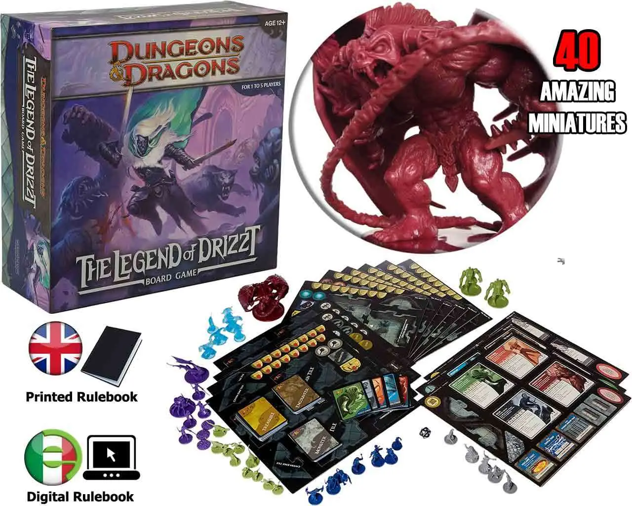dungeons & dragons-the legend of drizzt-board game