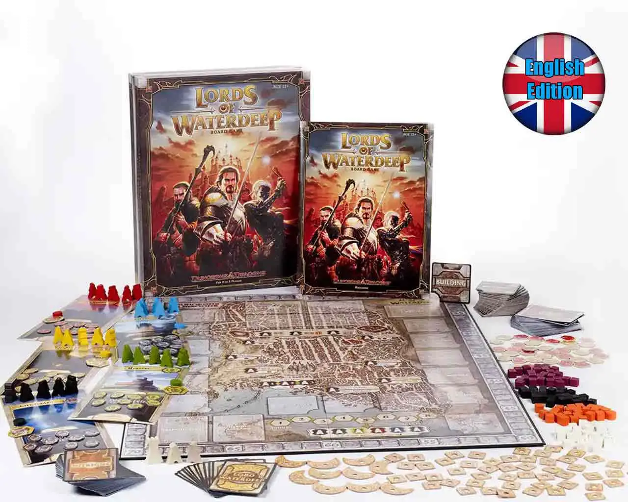 dungeons & dragons-lords of waterdeep-board game