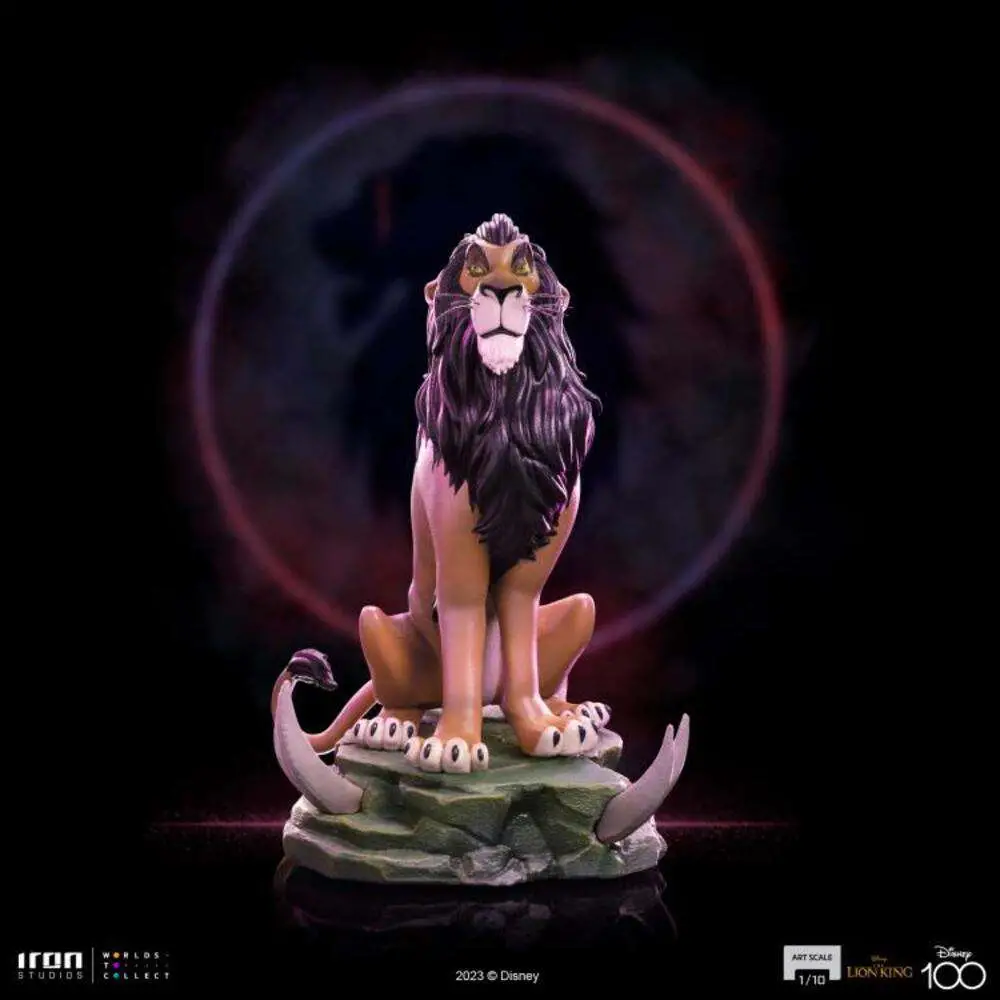 lion king scar 1/10 statue