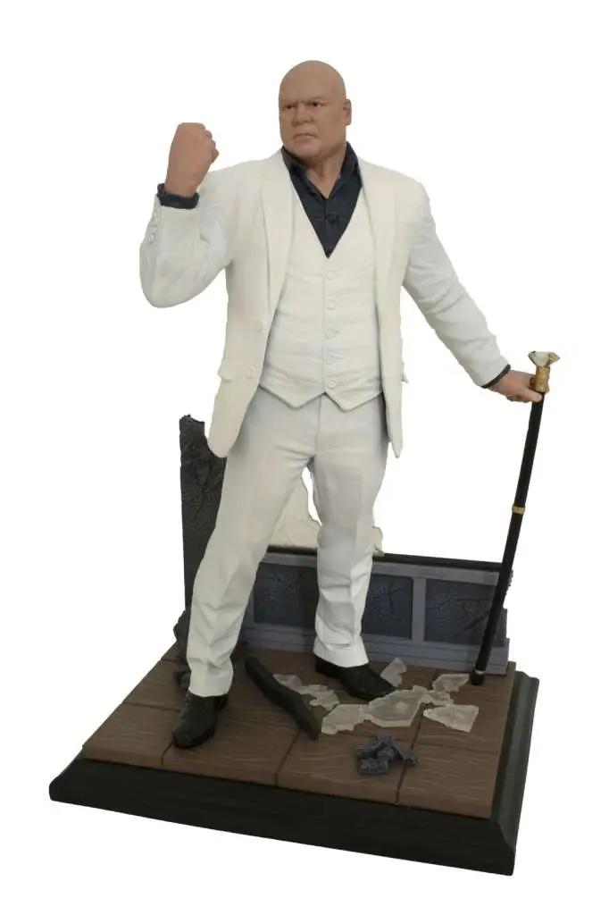 marvel gall disney+ kingpin pvc statue
