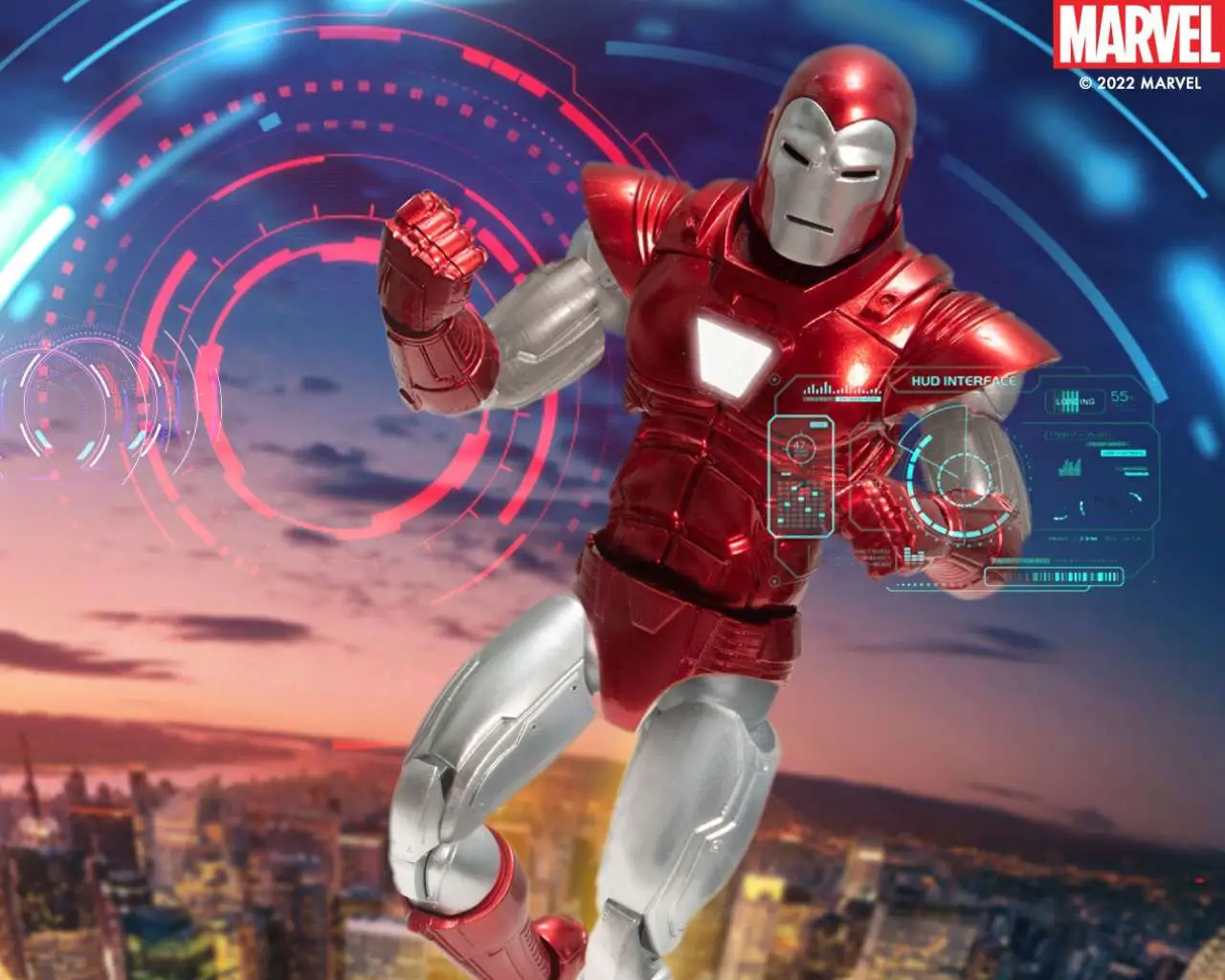 one 12 coll iron man silver centurion af