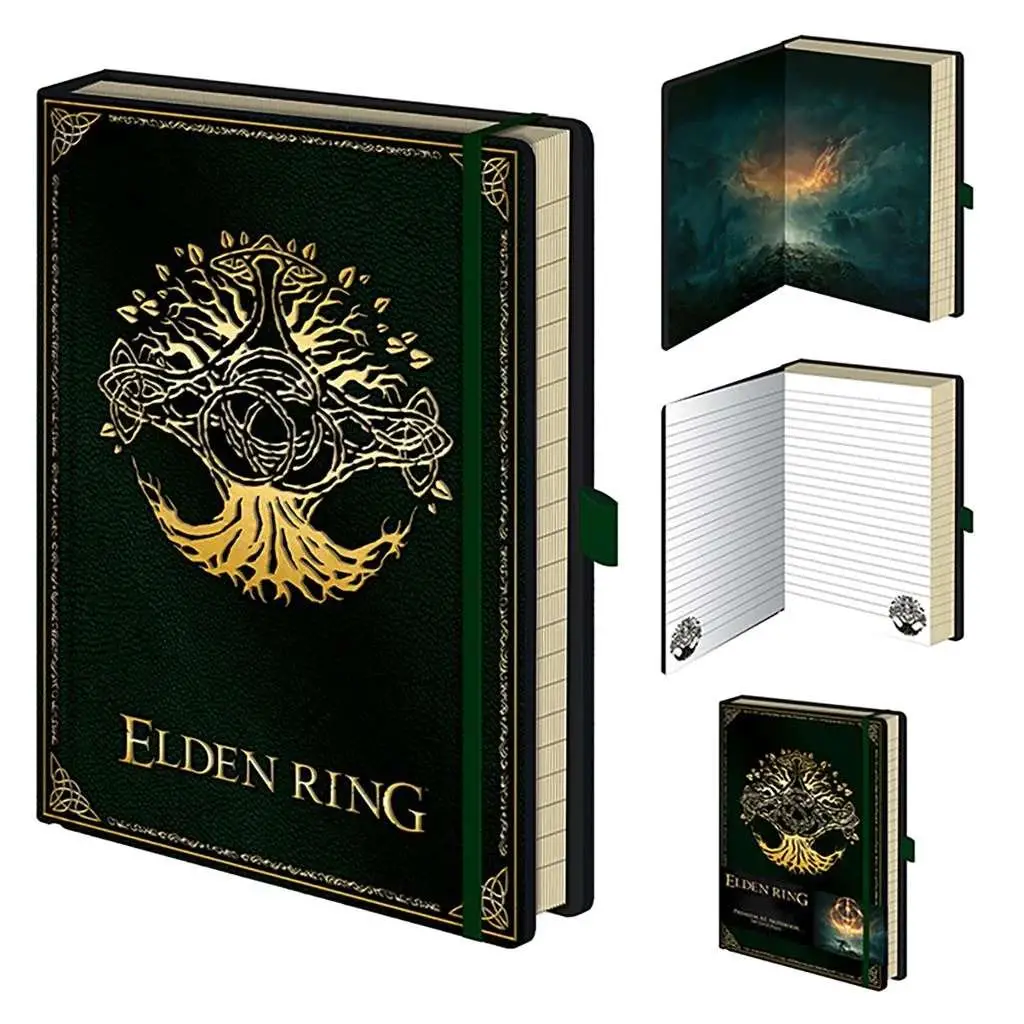 elden ring vintage crest notebook a5