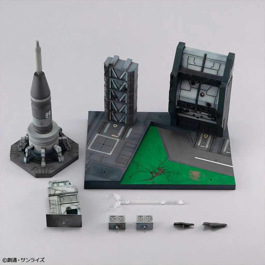 ms gundam seed g structure 1/144 heliopolis battle stage
