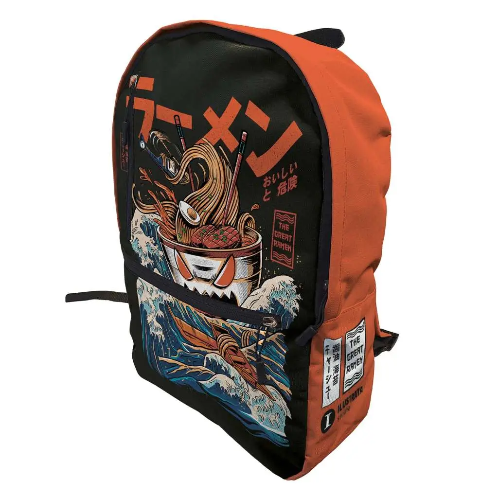 ilustrata the great ramen backpack