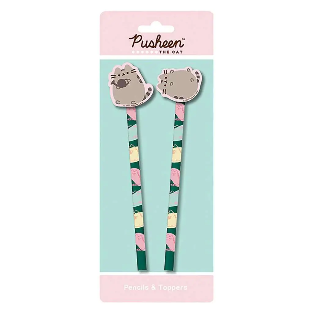pusheen pencils and toppers