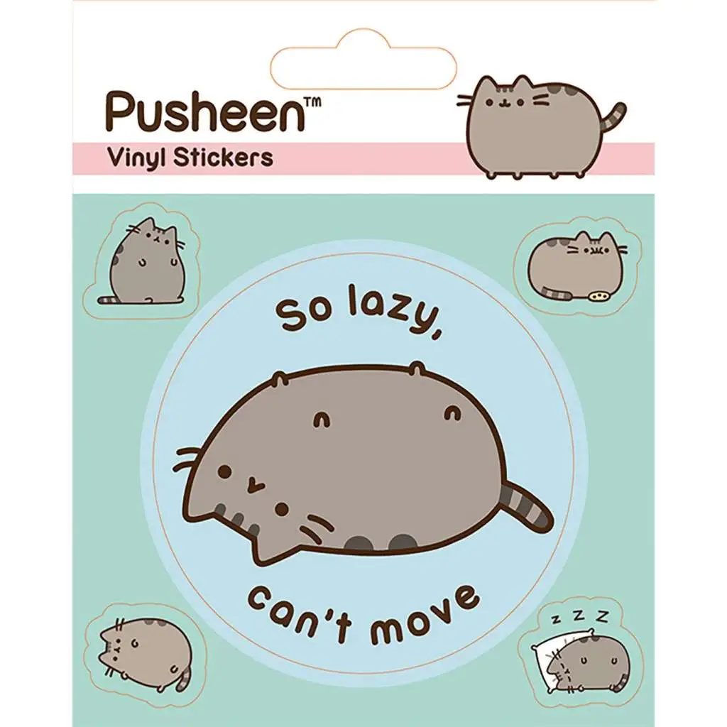 pusheen vinyl sticker