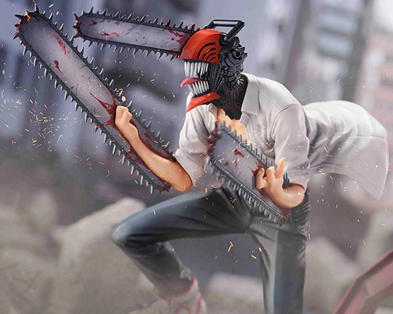 chainsaw man 1/7 s-fire statue