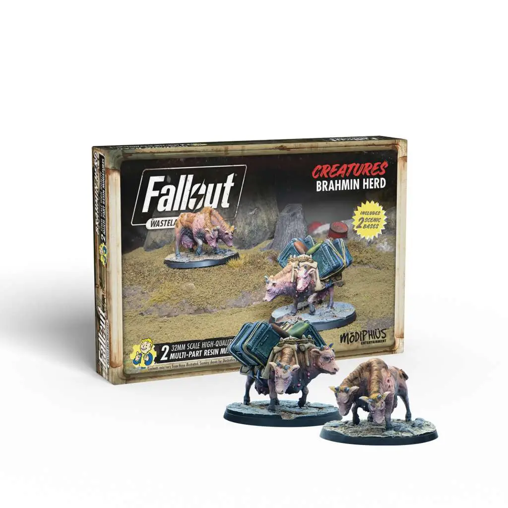 fallout ww creatures brahmin herd