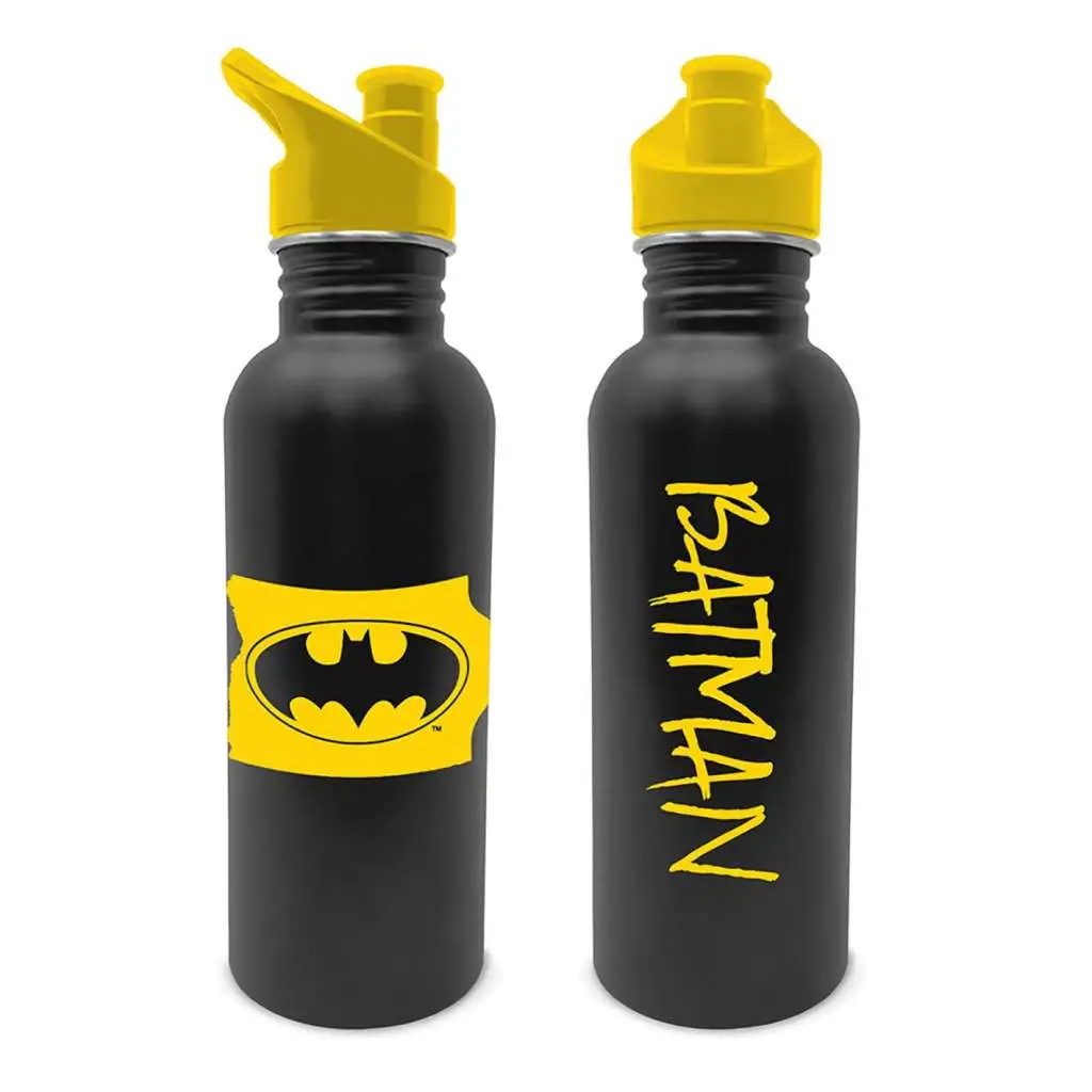 batman torn metal drinks bottle