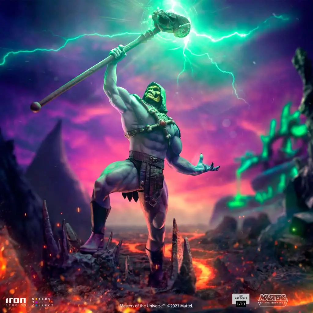 motu skeletor 1/10 statue