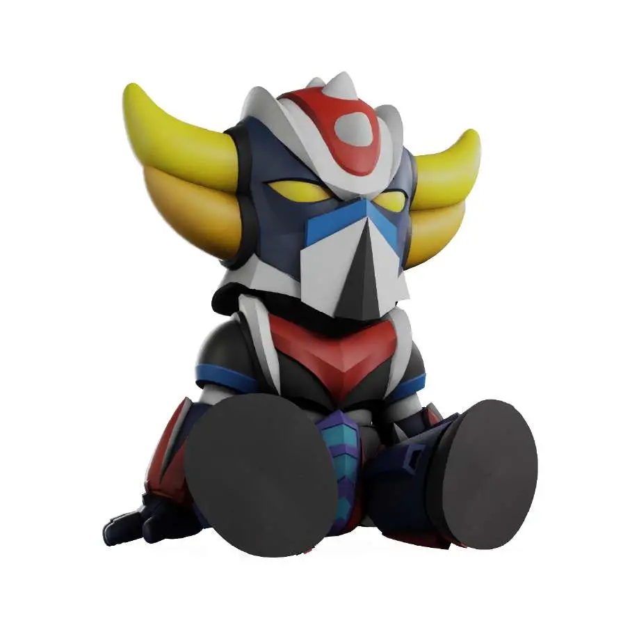 grendizer seated chibi money bank