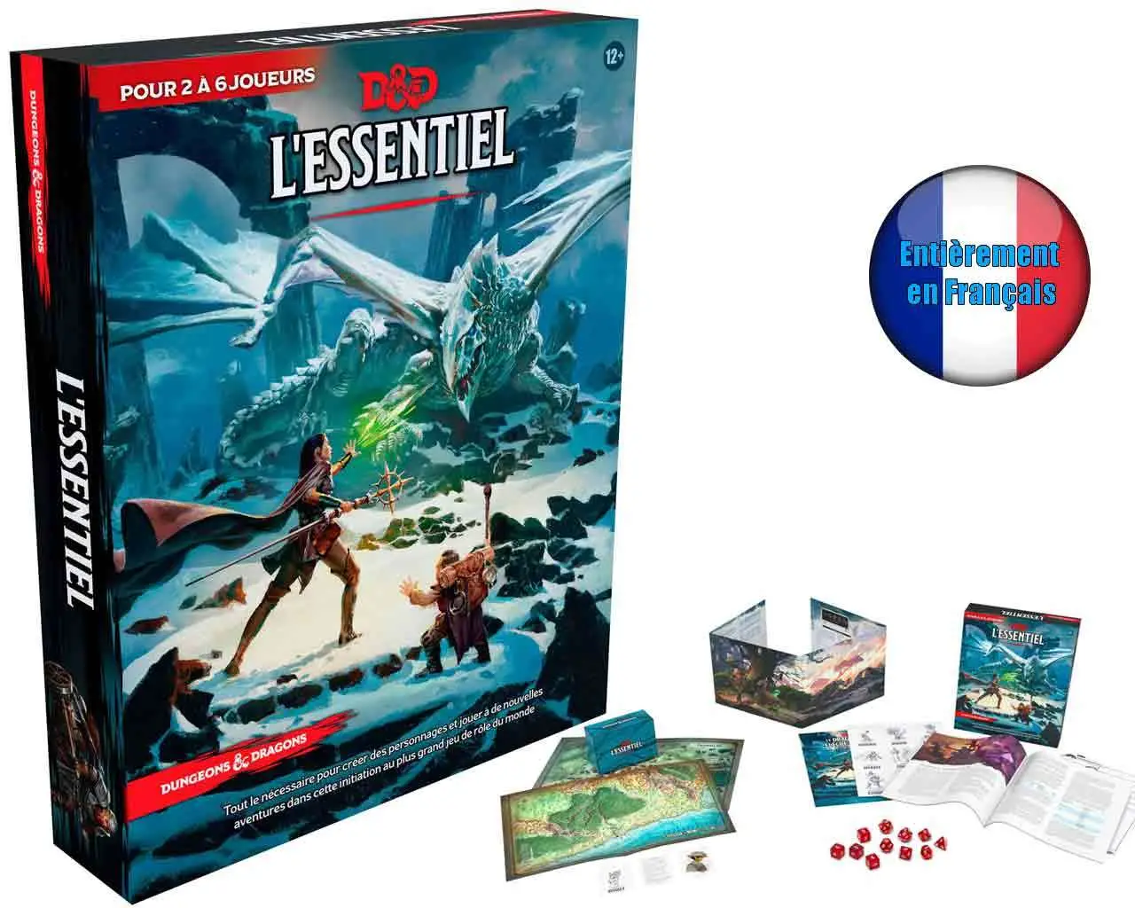 dungeons & dragons - l' essentiel - essential kit - version française