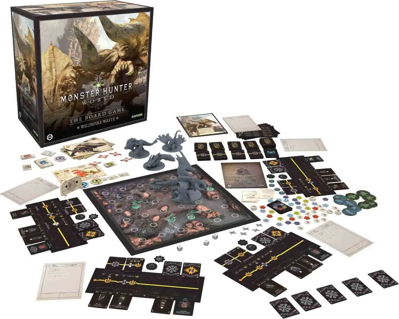 monster hunter world: the board game - wildspire waste core game