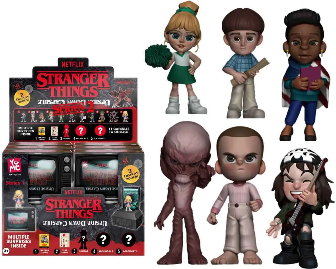 stranger things - upside down capsule series 2 - display (12 units)