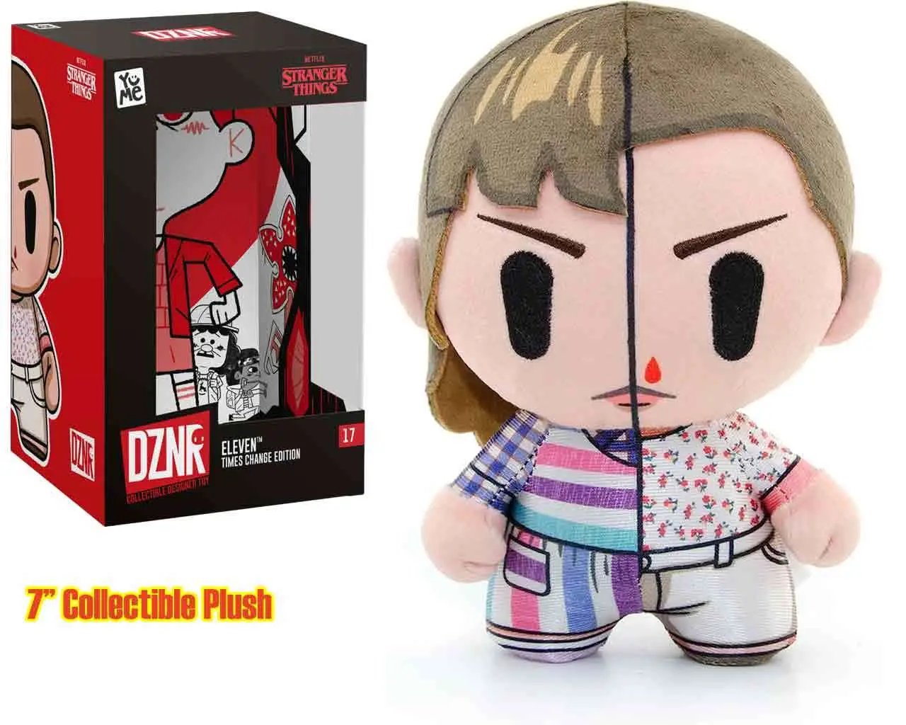 dznr series - stranger things - eleven times change edition - plush in a box
