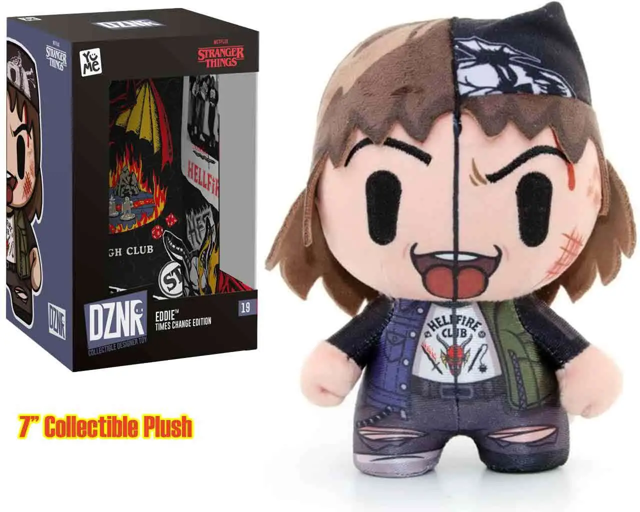 dznr series - stranger things - eddie times change edition - plush in a box