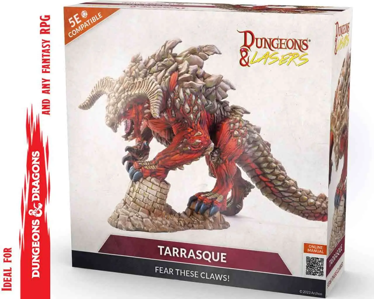 dungeons & lasers - tarrasque