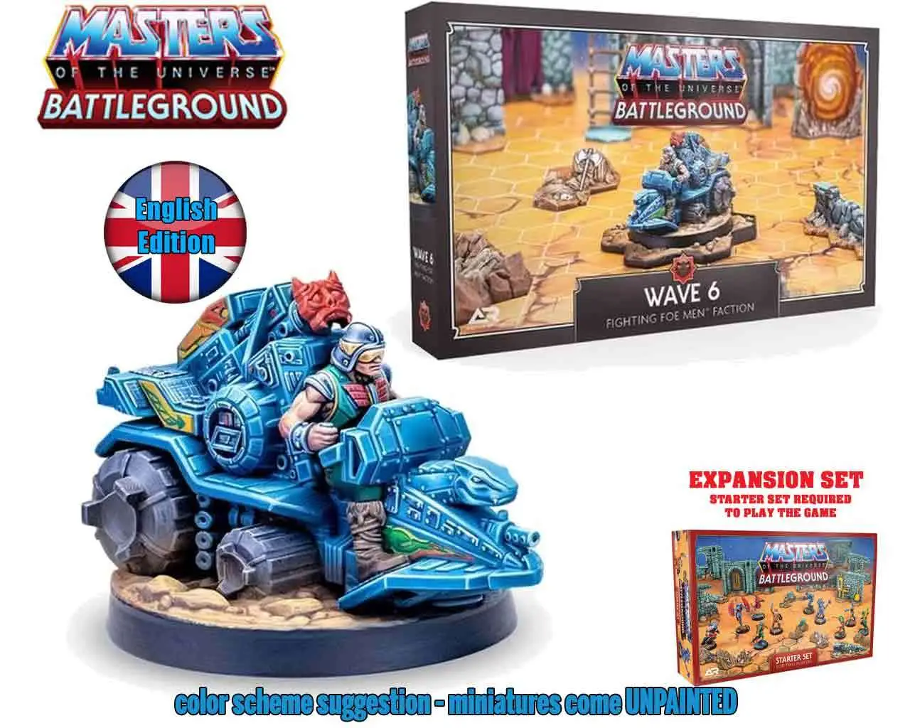 motu:battleground - wave 6 - fighting foe men faction english