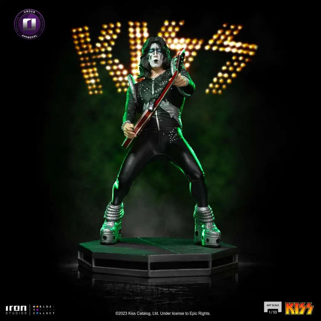 kiss ace frehley 1/10 statue