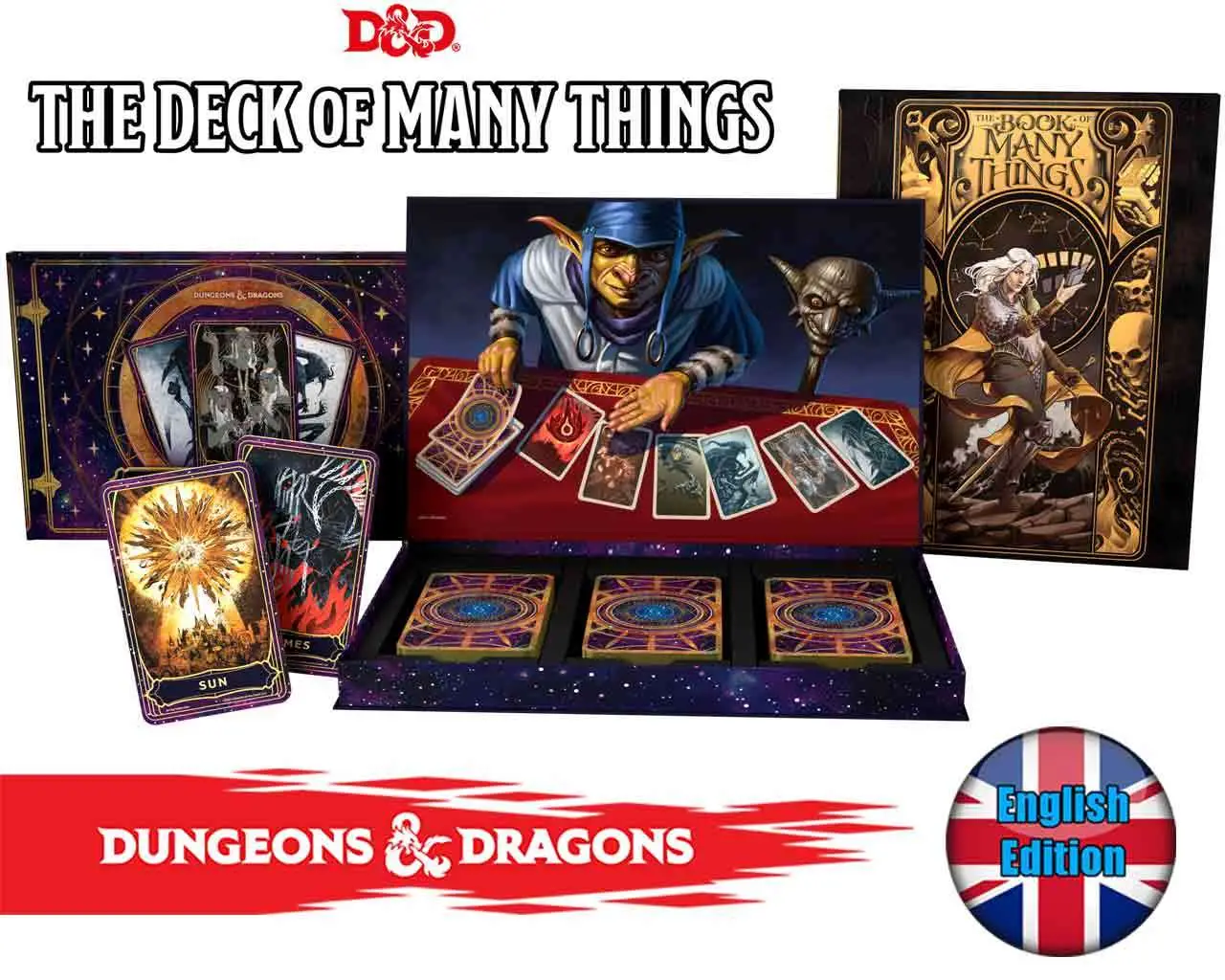 dungeons & dragons -the deck of many things - alternative cover limited edition
