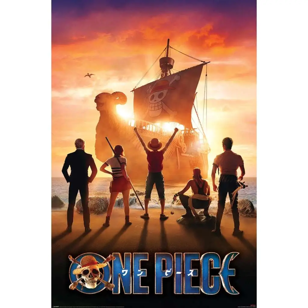 one piece live action set sail maxi poster
