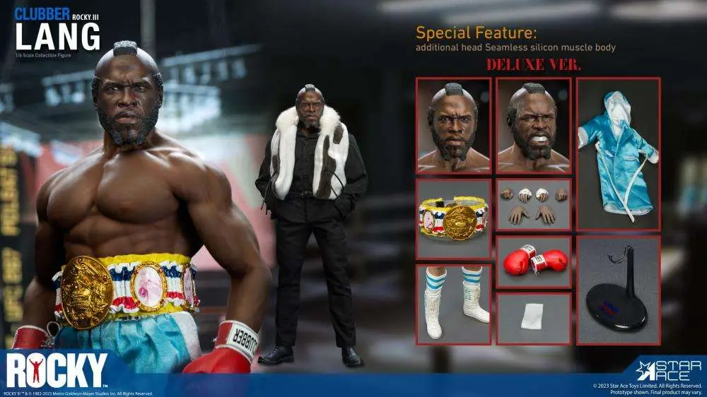 rocky 3 clubber lang 1/6 deluxe figure