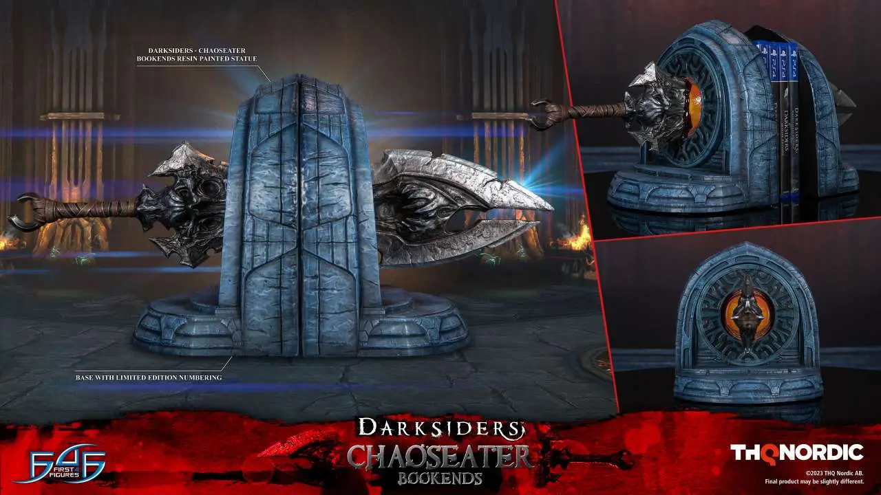 darksiders  chaoseater bookends