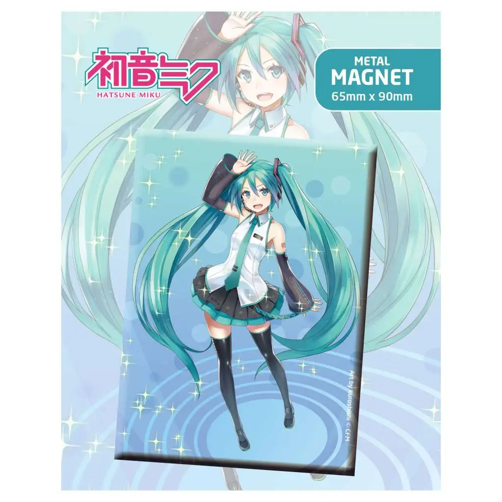 hatsune miku 2013, v3 version metal magnet