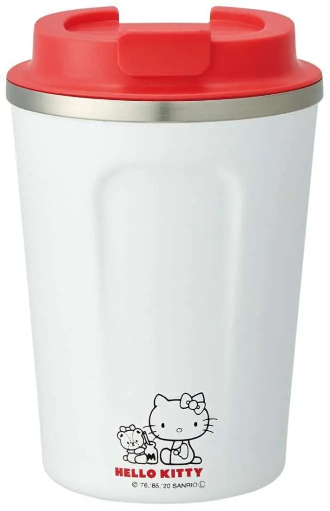 hello kitty 350ml white isothermal mug