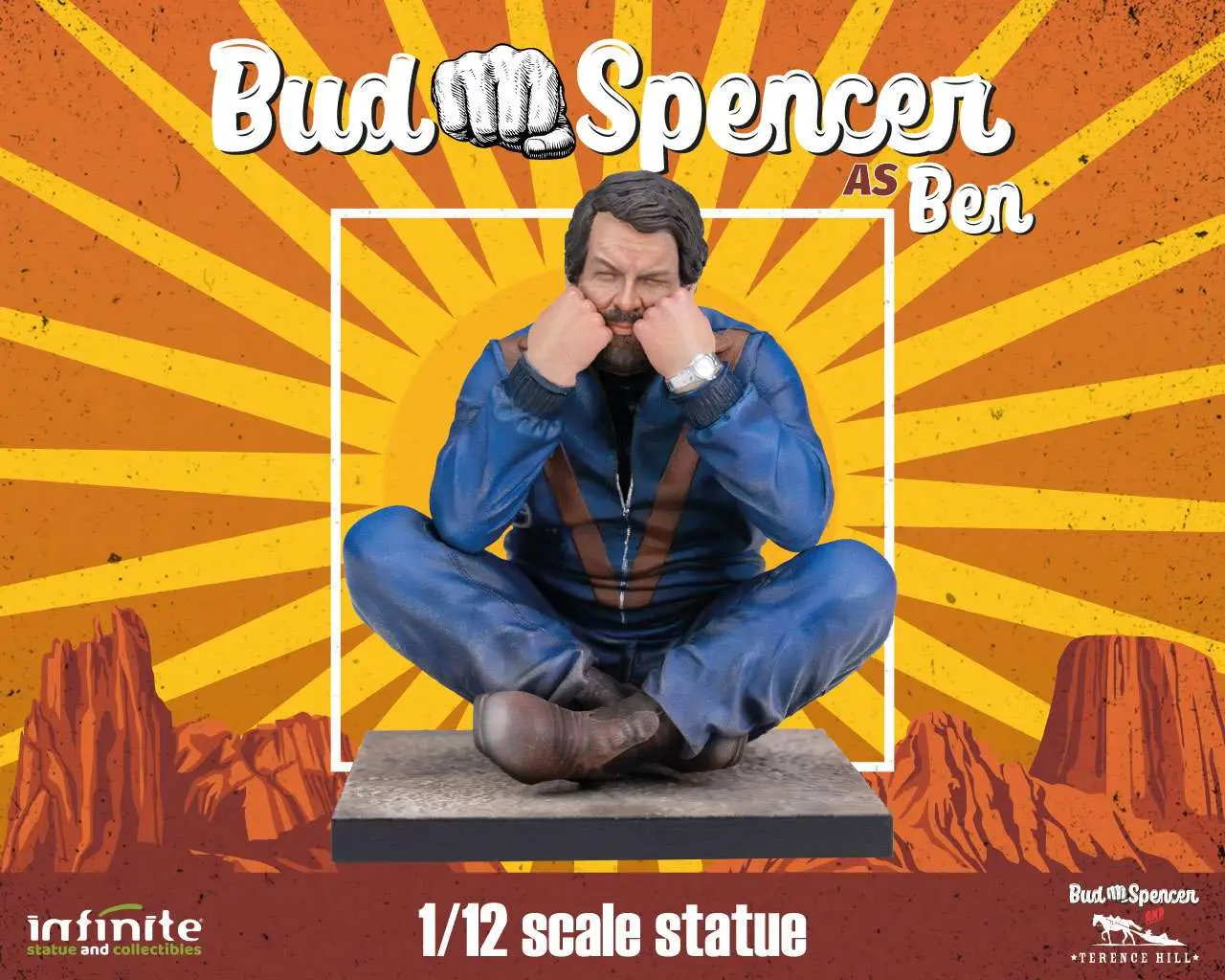 bud spencer as ben 1/12 statue