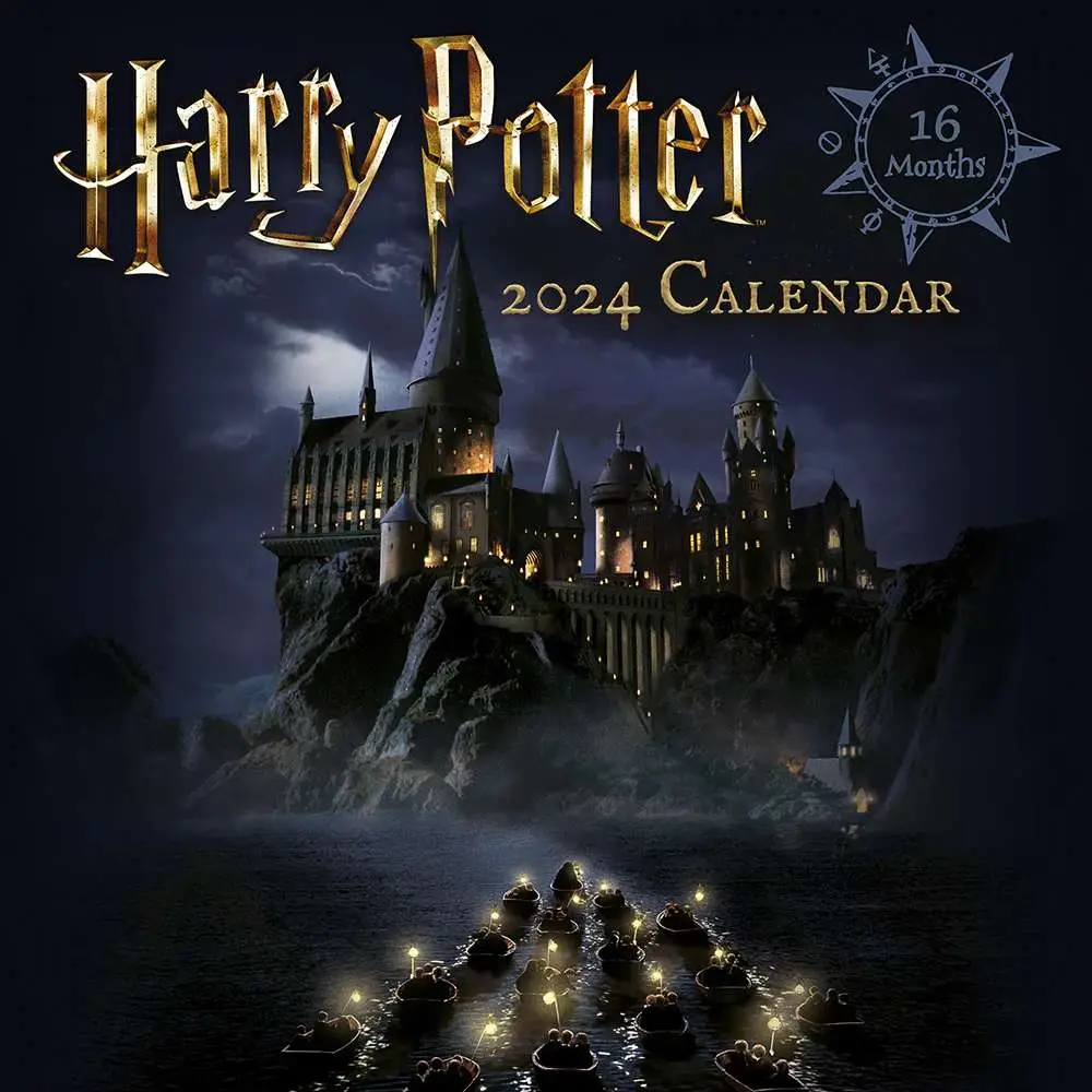 harry potter magical 2024 square calendar