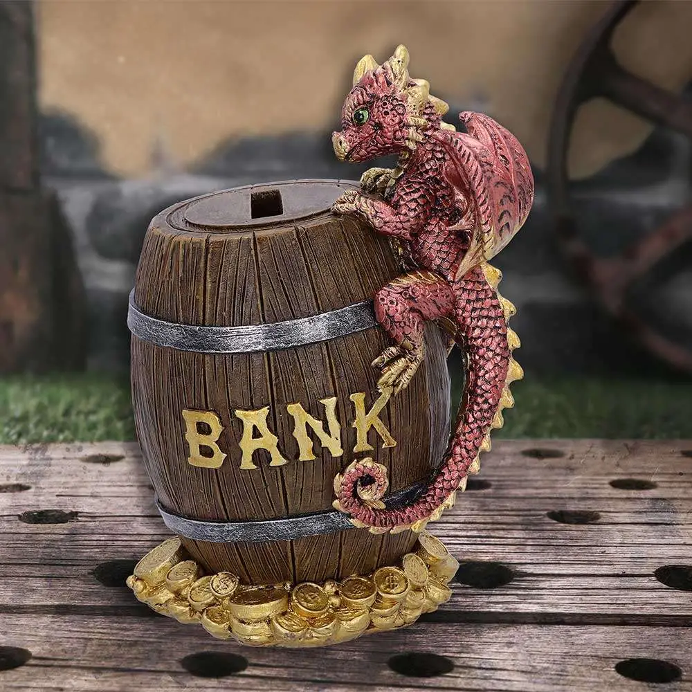 dragon heist money box figurine