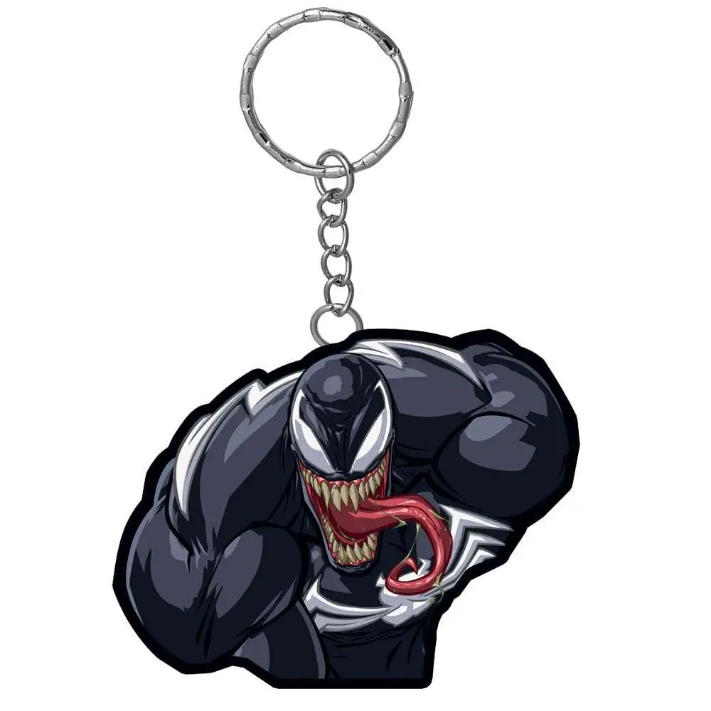 marvel venom soft keychain