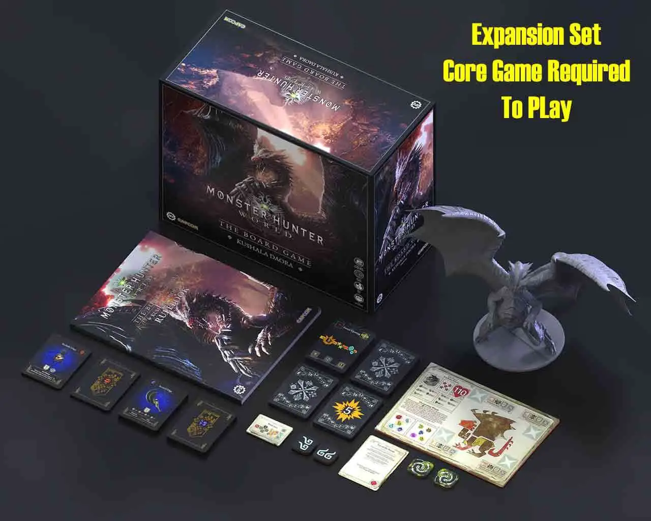monster hunter world: the board game - kushala daora expansion