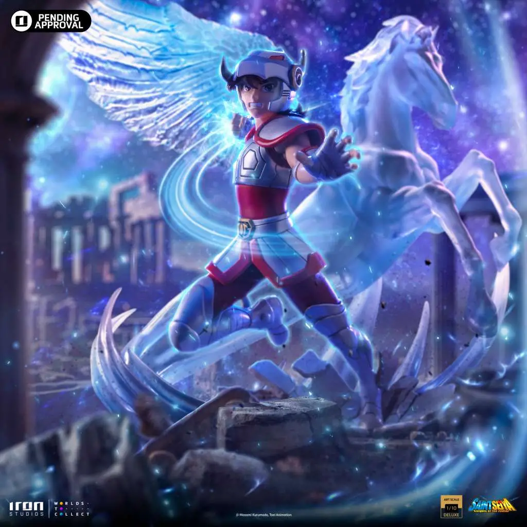 saint seiya pegasus deluxe 1/10 statue