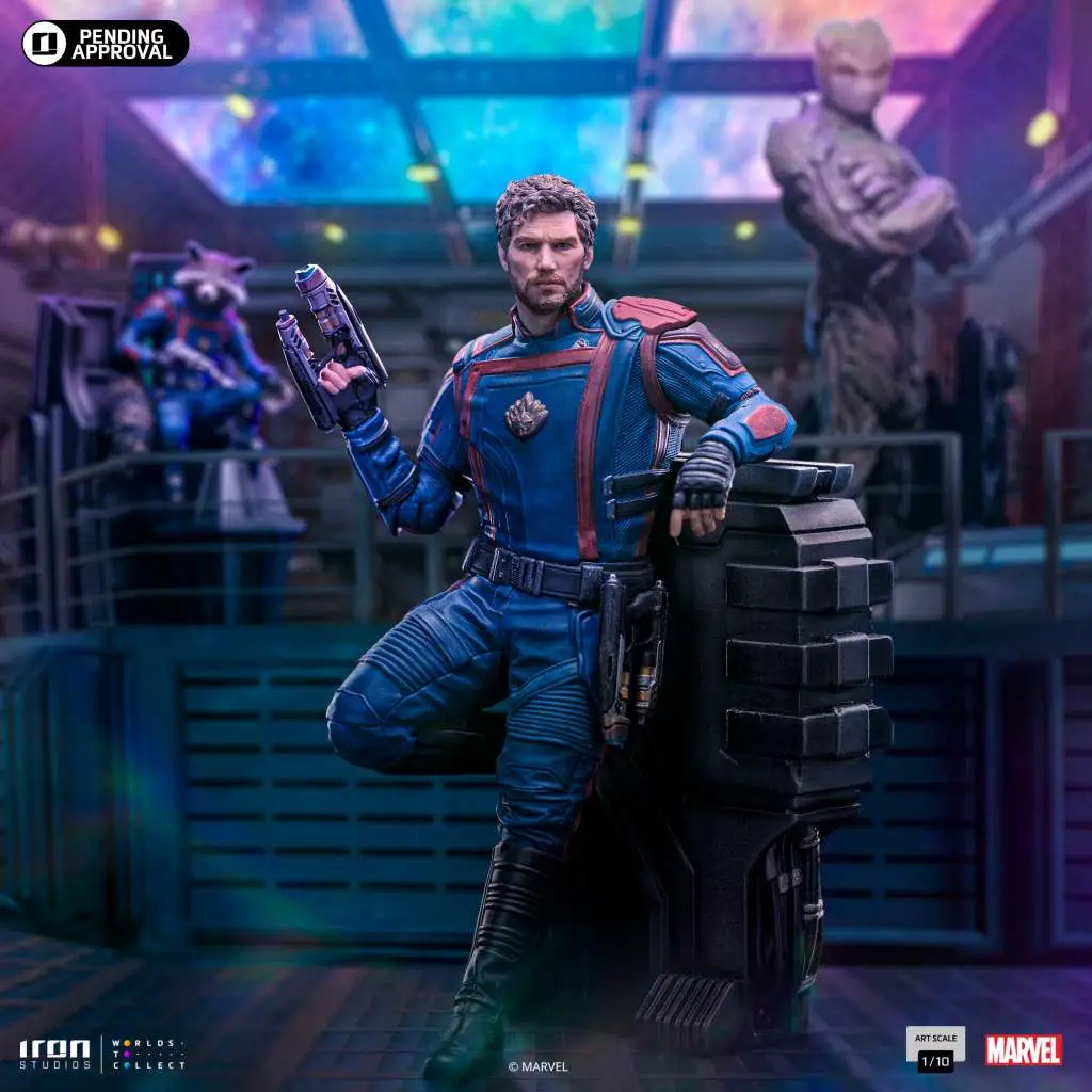 gotg 3 star-lord 1/10 statue
