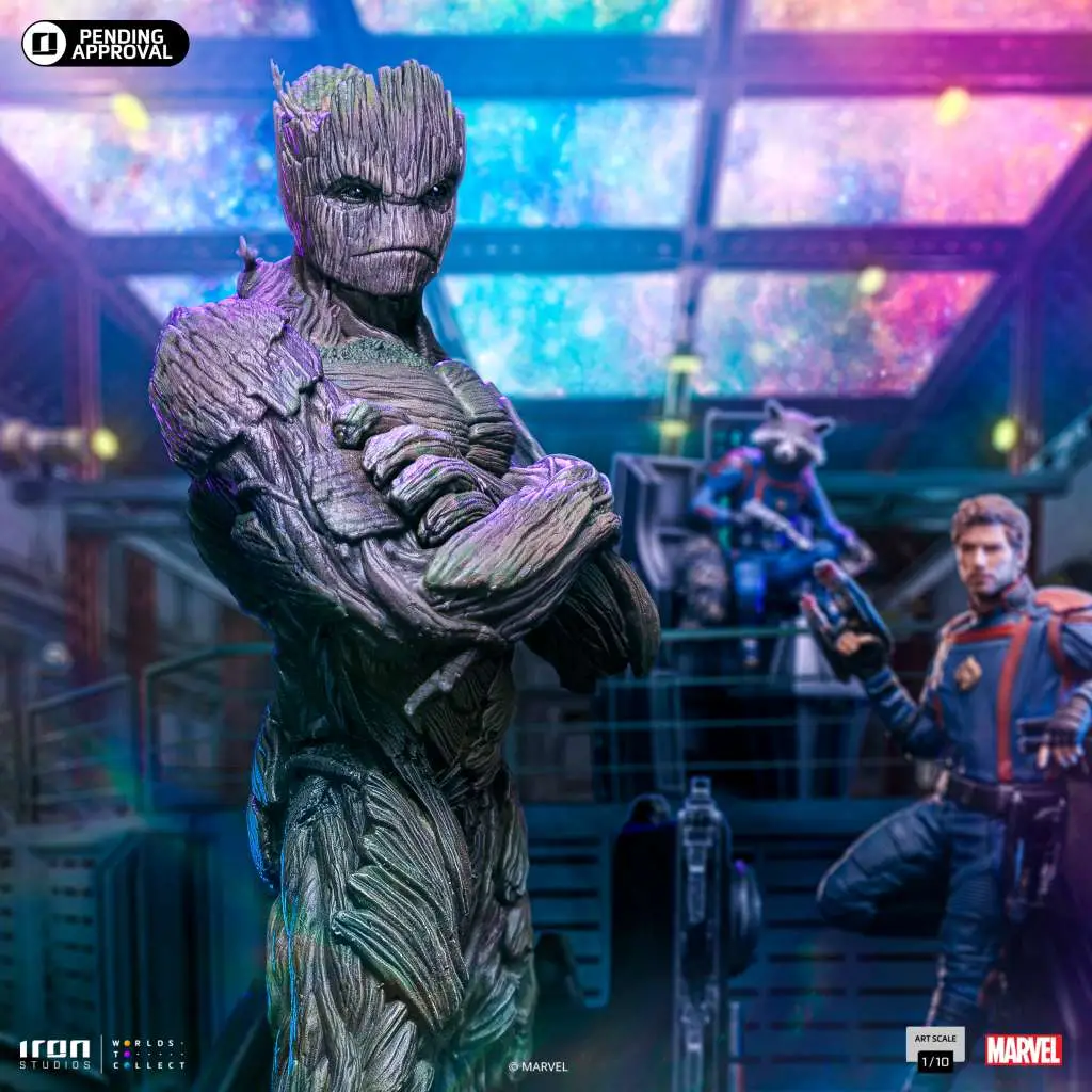 gotg 3 groot 1/10 statue