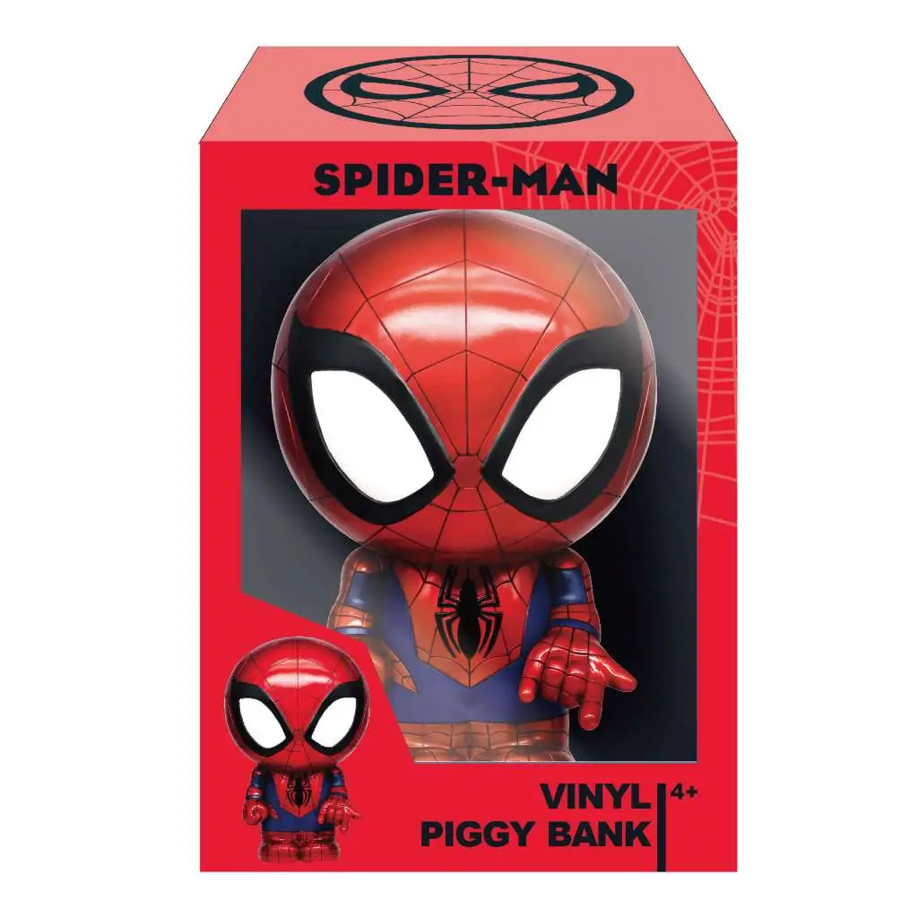 spider-man pvc bank deluxe box set