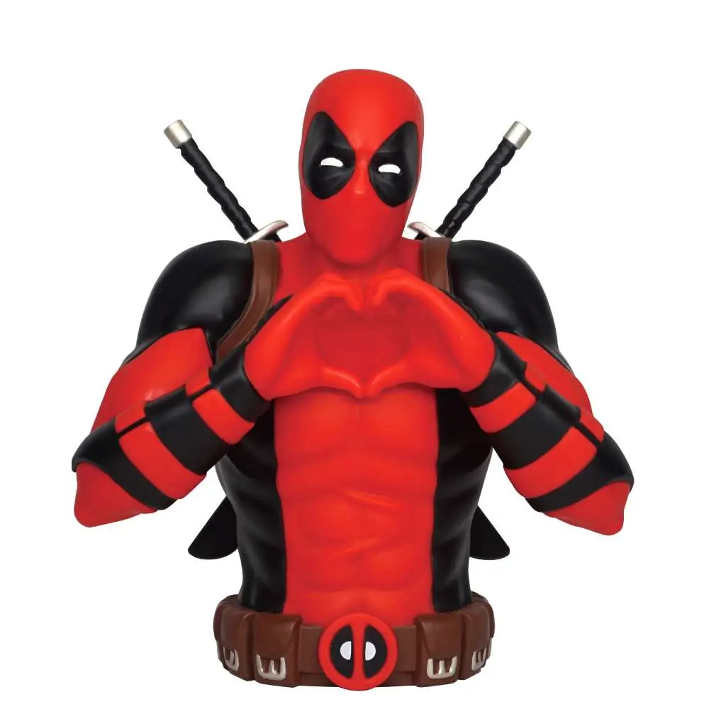 deadpool classic pvc new bust bank