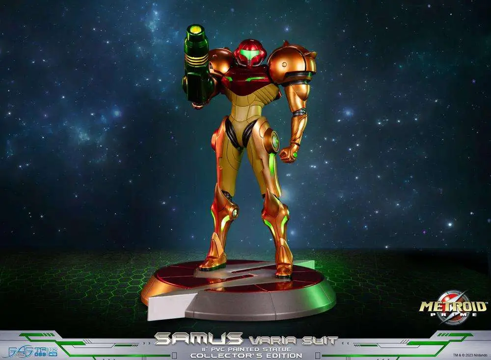 metroid prime samus varia suit pvc collector edition