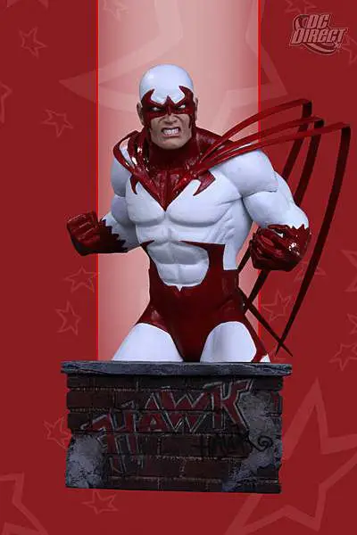 heroes of the dcu hawk bust